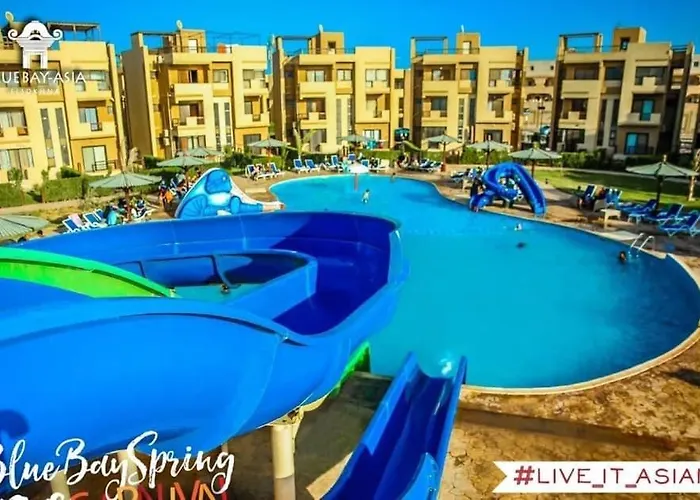 Blue Bay Sokhna Aqua Park - مارسيليا بلو باى السخنه -عائلات فقط شقة عين السخنة